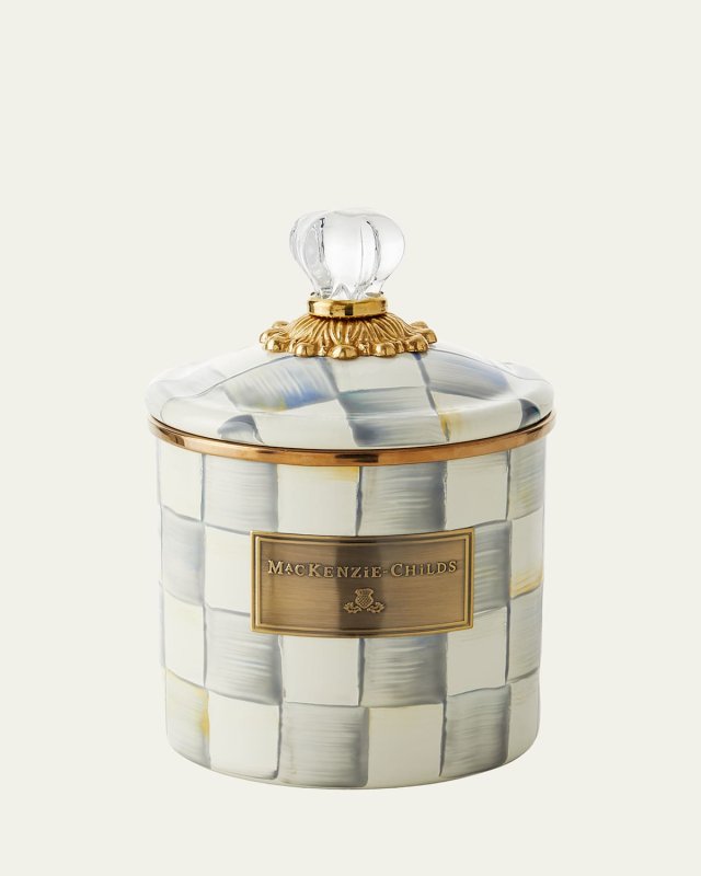 Sterling Check Small Canister